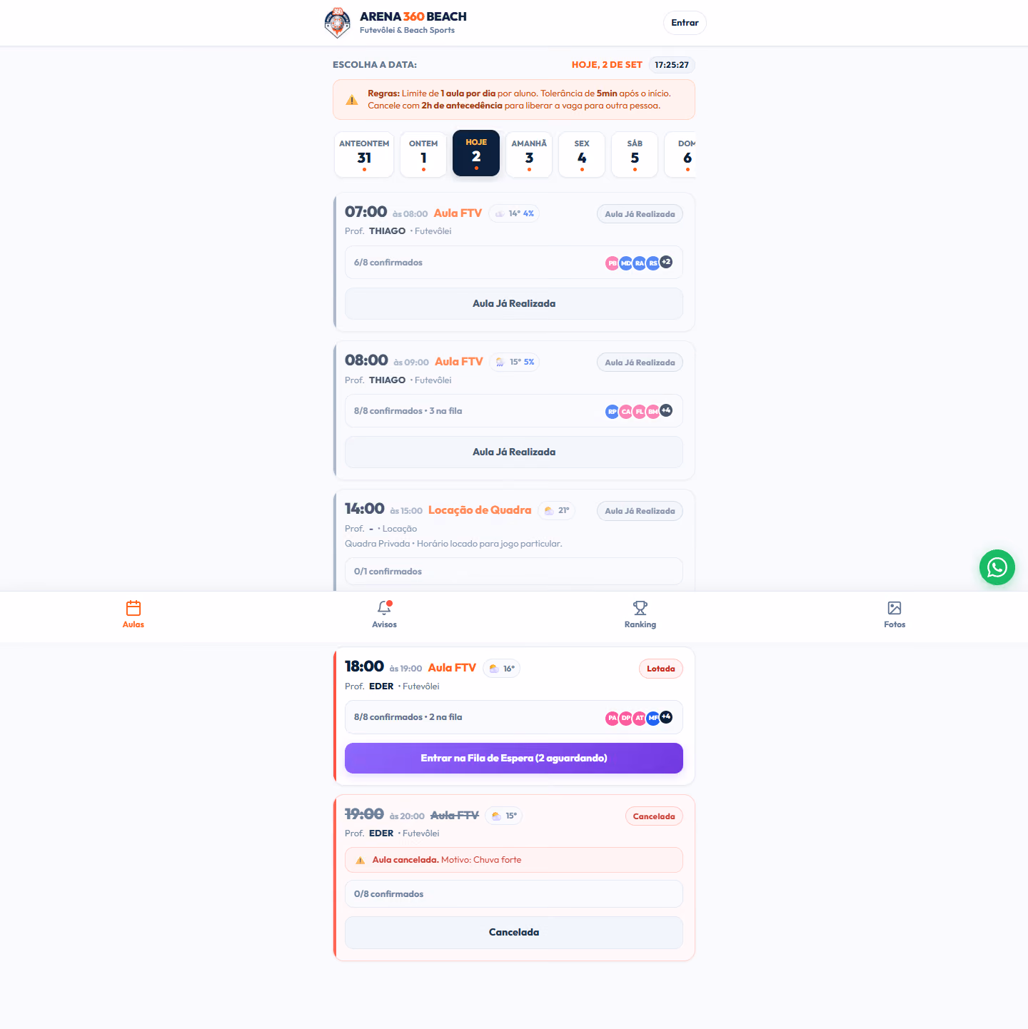 Site da Arena 360