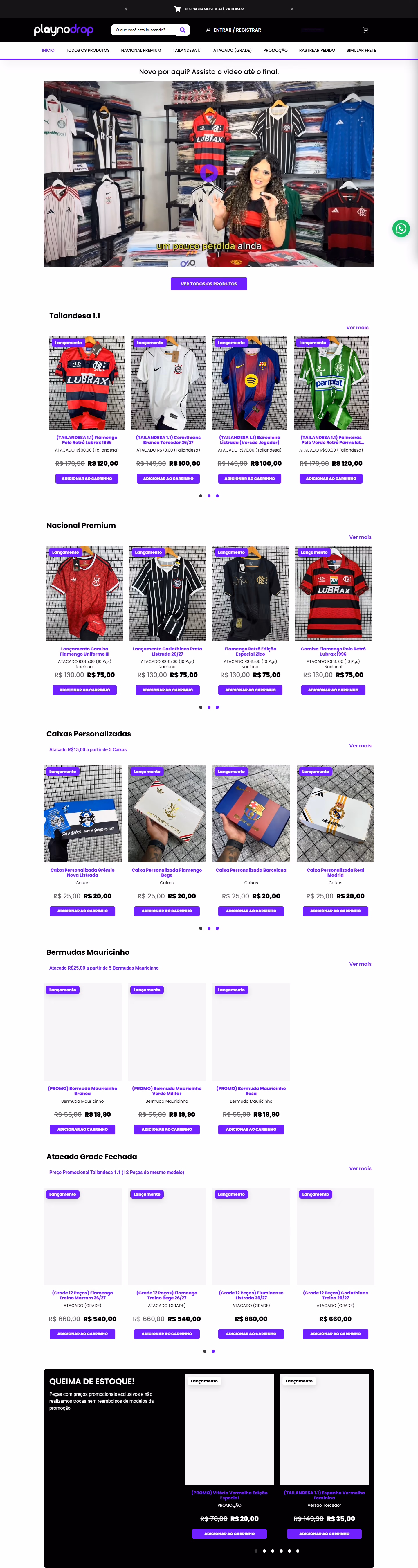 Site da PlaynoDrop