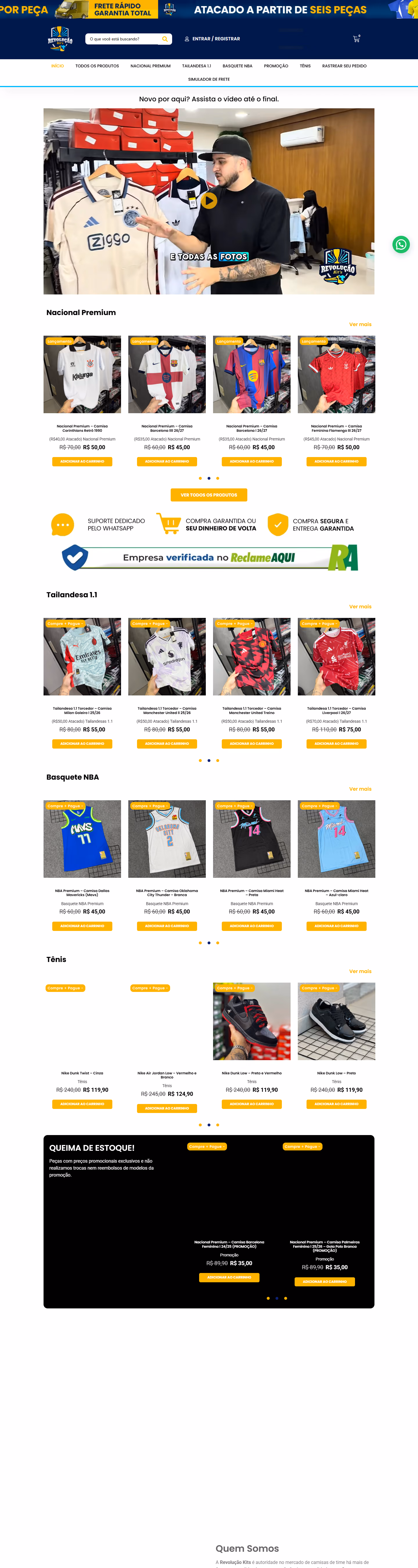 Site da Revolução Kits