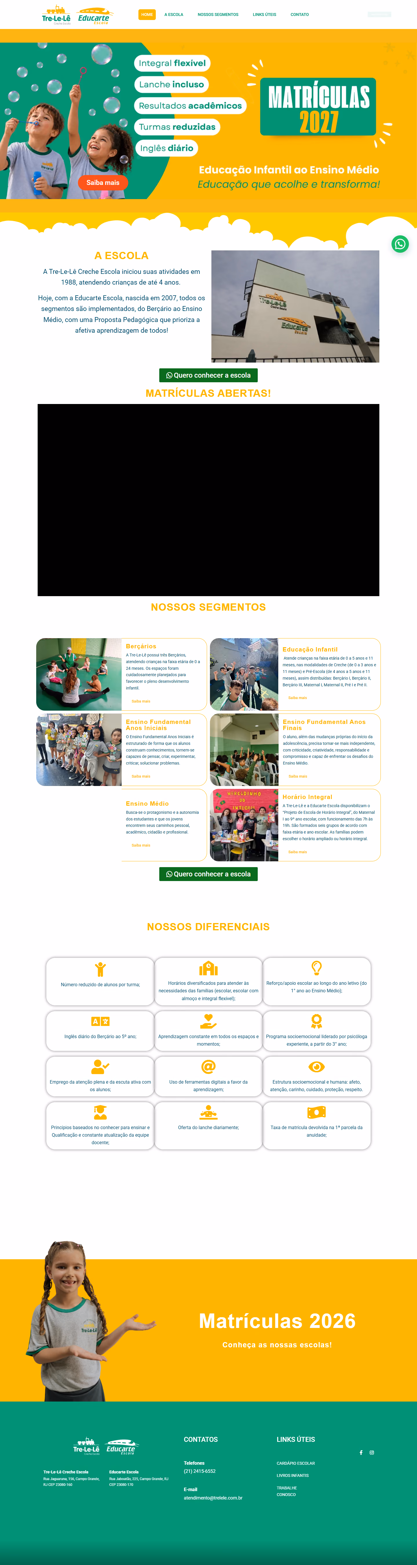 Site da Trelelê Educarte